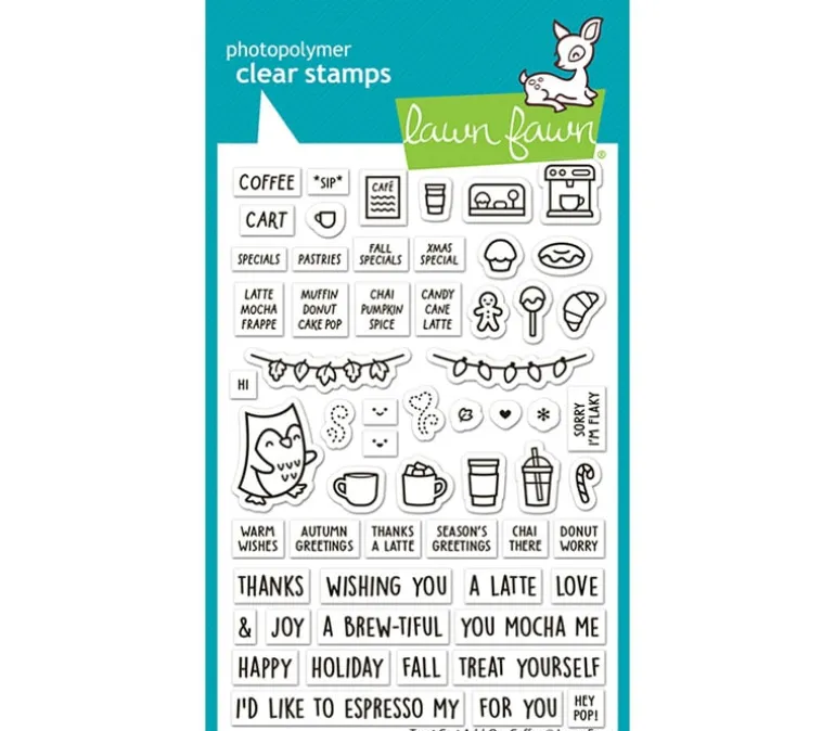 Lawn Fawn Stamp Set – Treat Cart