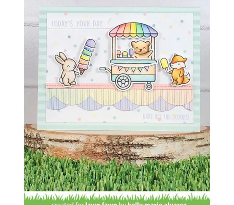 Lawn Fawn Stamp Set – Treat Cart