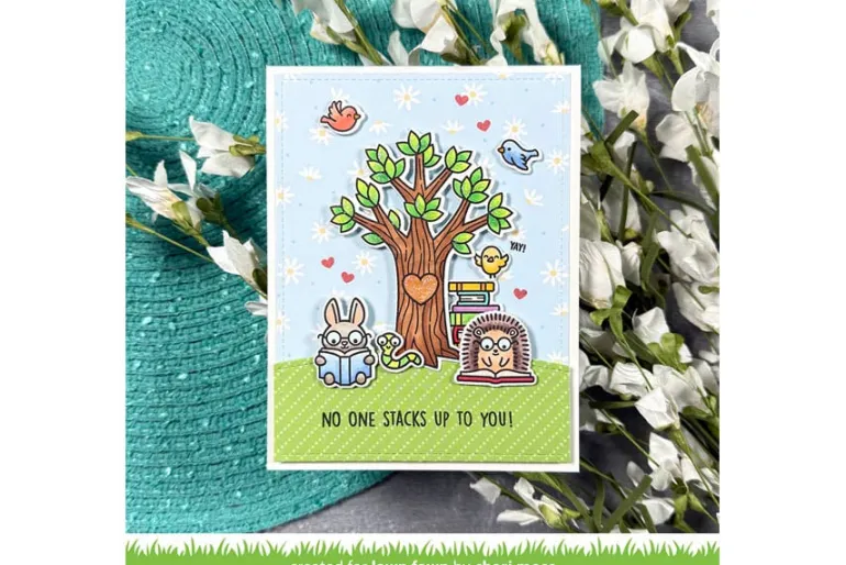 Lawn Fawn Stamps Little Woodland Library Friends