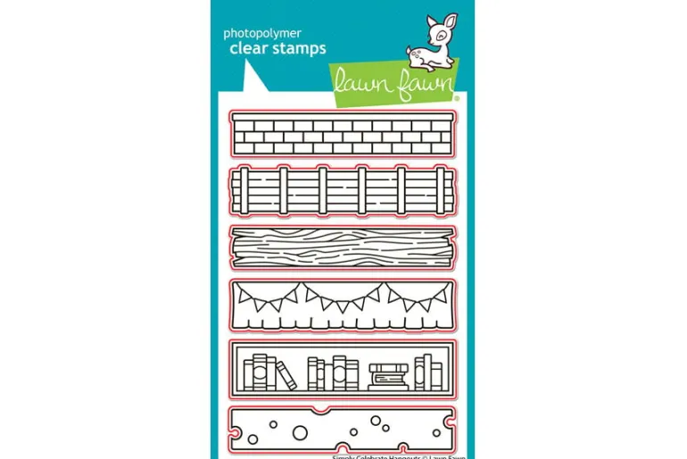 Lawn Fawn Stamps Simply Celebrate Hangouts