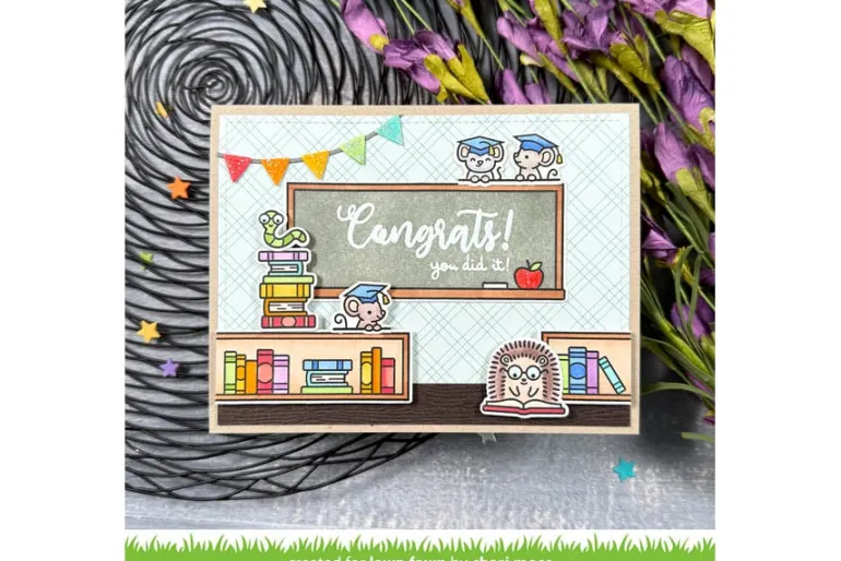 Lawn Fawn Stamps Simply Celebrate Hangouts