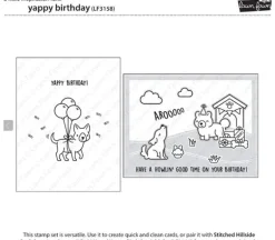 Lawn Fawn Stamps – Yappy Birthday