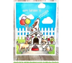 Lawn Fawn Stamps – Yappy Birthday