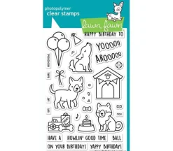 Lawn Fawn Stamps – Yappy Birthday