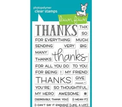 Lawn Fawn Stamp – Thanks Thanks Thanks