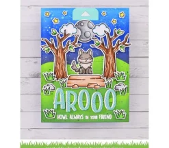Lawn Fawn Stamp – Wolf Before N Afters