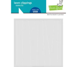 Lawn Fawn Stencil – Birch Tree