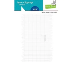 Lawn Fawn Stencil – Grassy