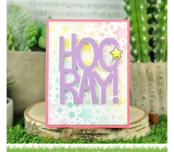 Lawn Fawn Stencil – Lots of Stars Background