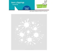 Lawn Fawn Stencil – Paint Splatter Background