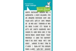 Lawn Fawn Stencil Set – Birthday Candles