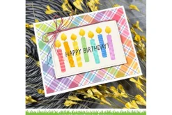 Lawn Fawn Stencil Set – Birthday Candles