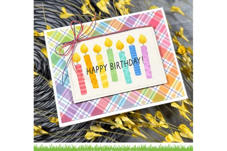 Lawn Fawn Stencil Set – Birthday Candles