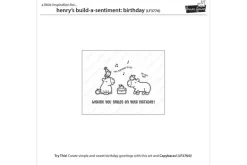 Lawn Fawn Stencil Set – Birthday Candles