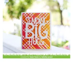 Lawn Fawn Stencils – Plaid