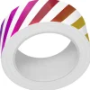 Lawn Fawn Washi Tape – Diagonal Rainbow Stripes