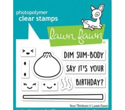 Lawn Fawn Year Thirteen Stamp
