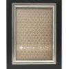 Lawrence Frame – Black and Silver (view sizes)