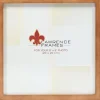 Lawrence Frame – 8-inch x 8-inch – Nutmeg