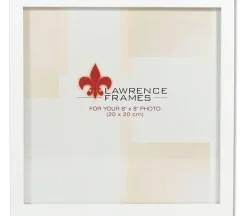 Lawrence Gallery Collection Wooden Picture Frame – White (view sizes)