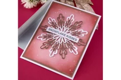 Layered Snowflakes Etched Dies by Lisa Horton