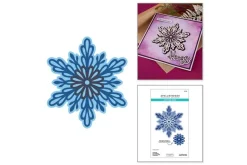 Layered Snowflakes Etched Dies by Lisa Horton