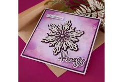 Layered Snowflakes Etched Dies by Lisa Horton