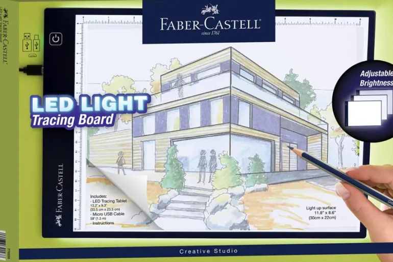 LED Light Tracing Board – Bright Illuminated Drawing & Craft Pad