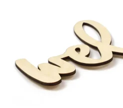 Leisure Arts Wood Word – Large – Welcome
