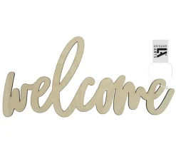 Leisure Arts Wood Word – Large – Welcome