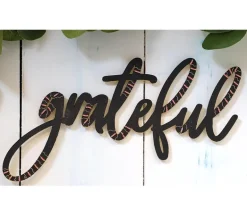 Leisure Arts Wood Word – Medium – Grateful