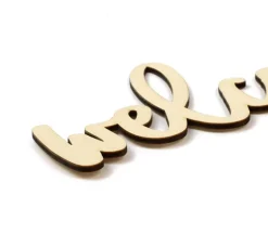 Leisure Arts Wood Word – Medium – Welcome