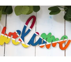 Leisure Arts Wood Word – Medium – Welcome