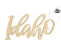 Leisure Arts Wood Word – Medium – Idaho