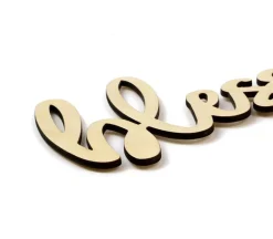 Leisure Arts Wood Word – Medium – Blessed