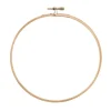 Leisure Art Essentials Wooden Embroidery Hoops – Round – 6-inch