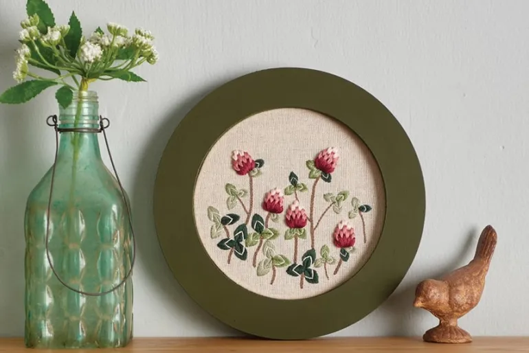 Leisure Arts Botanical Beauties Embroidery Book