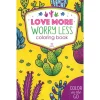 Leisure Arts Coloring Book – Color On The Go Love More Worry Less
