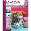 Leisure Arts Cool Cats Crochet Book #7605