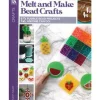 Leisure Arts Crafts Melt and Make Bead Crafts Book