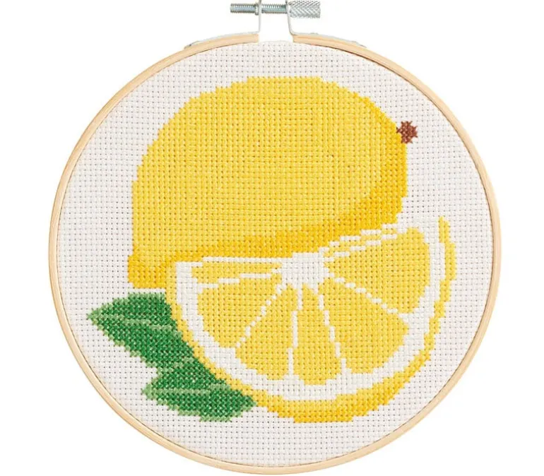 Leisure Arts Cross Stitch Kit – Oranges