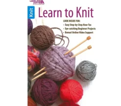 Leisure Arts Learn to Knit Book