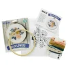 Leisure Arts Mini Maker Kit – Embroidery Wildflowers
