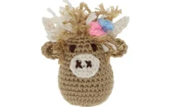 Leisure Arts Pudgies Crochet Kit – Tan Highland Cow