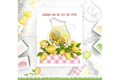 Lemon Vine Border Die Set