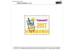 Lemon Vine Border Die Set