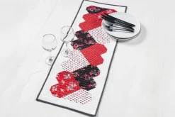 Let’s Play Hearts Table Runner Sewing Pattern ATK-202