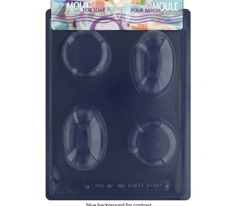 Life of the Party Mold For Soap – Oval/Round Bar