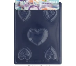 Life of the Party Mold For Soap – Assorted Hearts