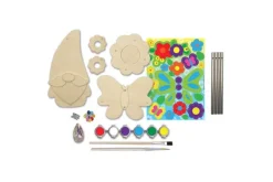 Light-Up Fairy House Wood Craft & Paint Kit